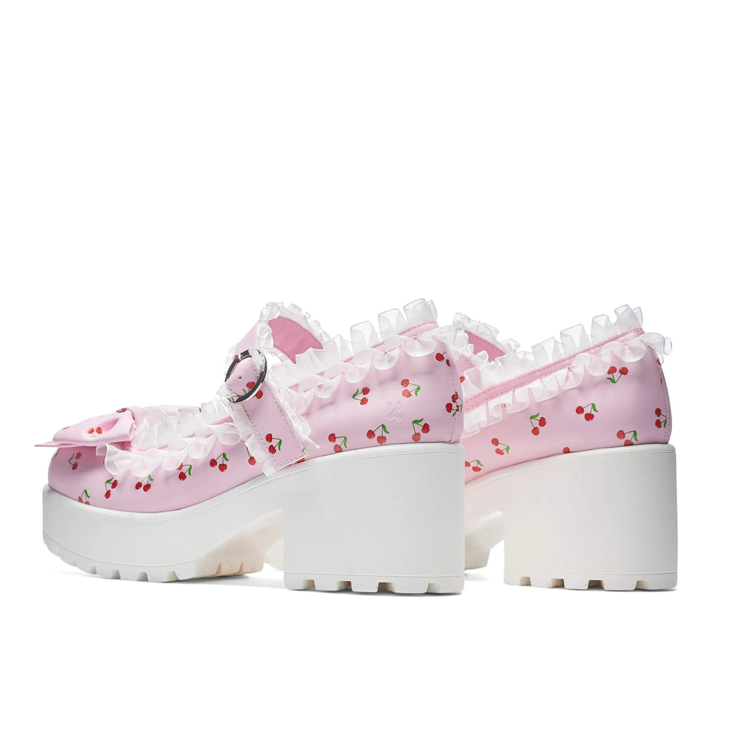KOI footwear Tira Mary Janes Shoes ' Cherry Bakewell Edition' Pink Fashion