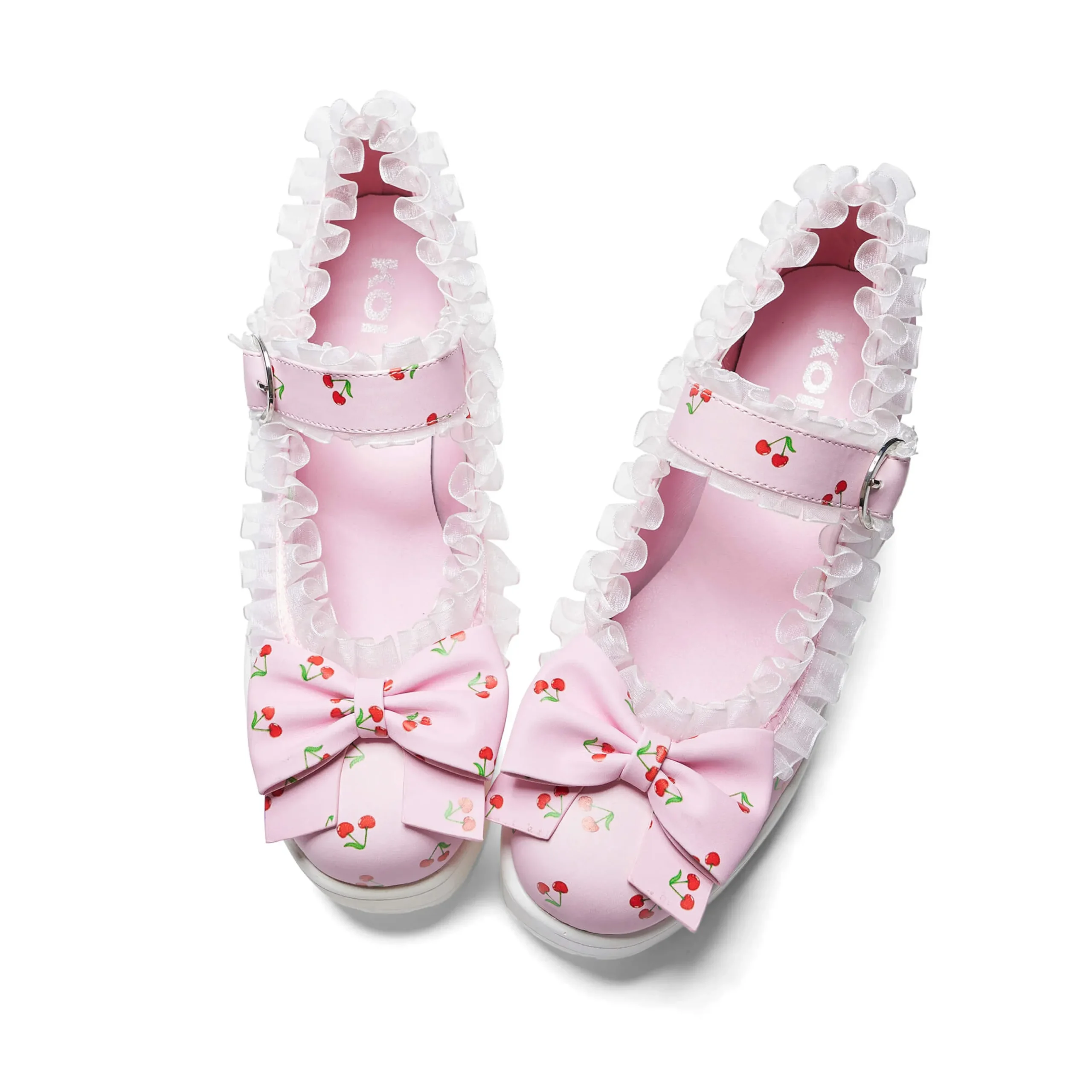 KOI footwear Tira Mary Janes Shoes ' Cherry Bakewell Edition' Pink Fashion