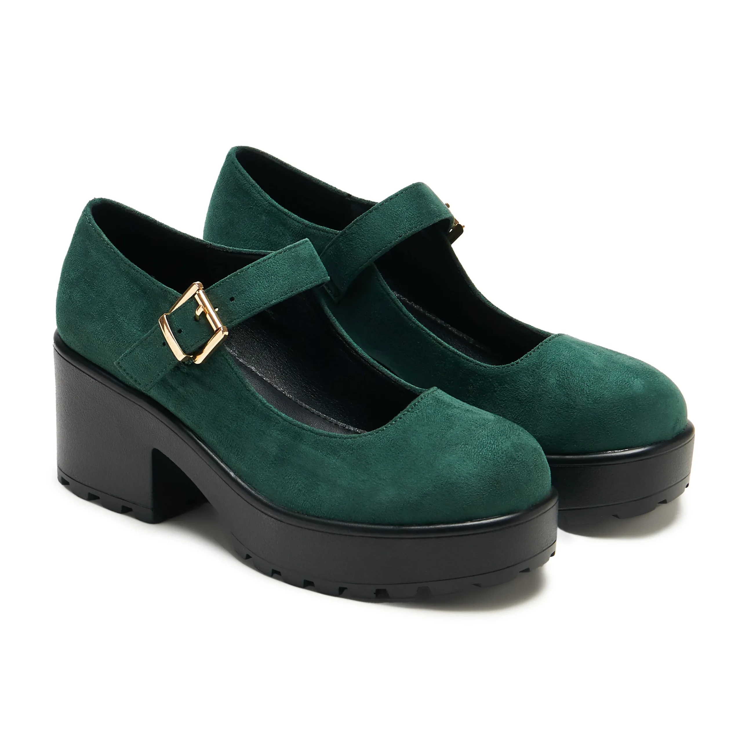 KOI footwear Tira Suede Mary Janes ‘ Ever Edition’ Green Sale