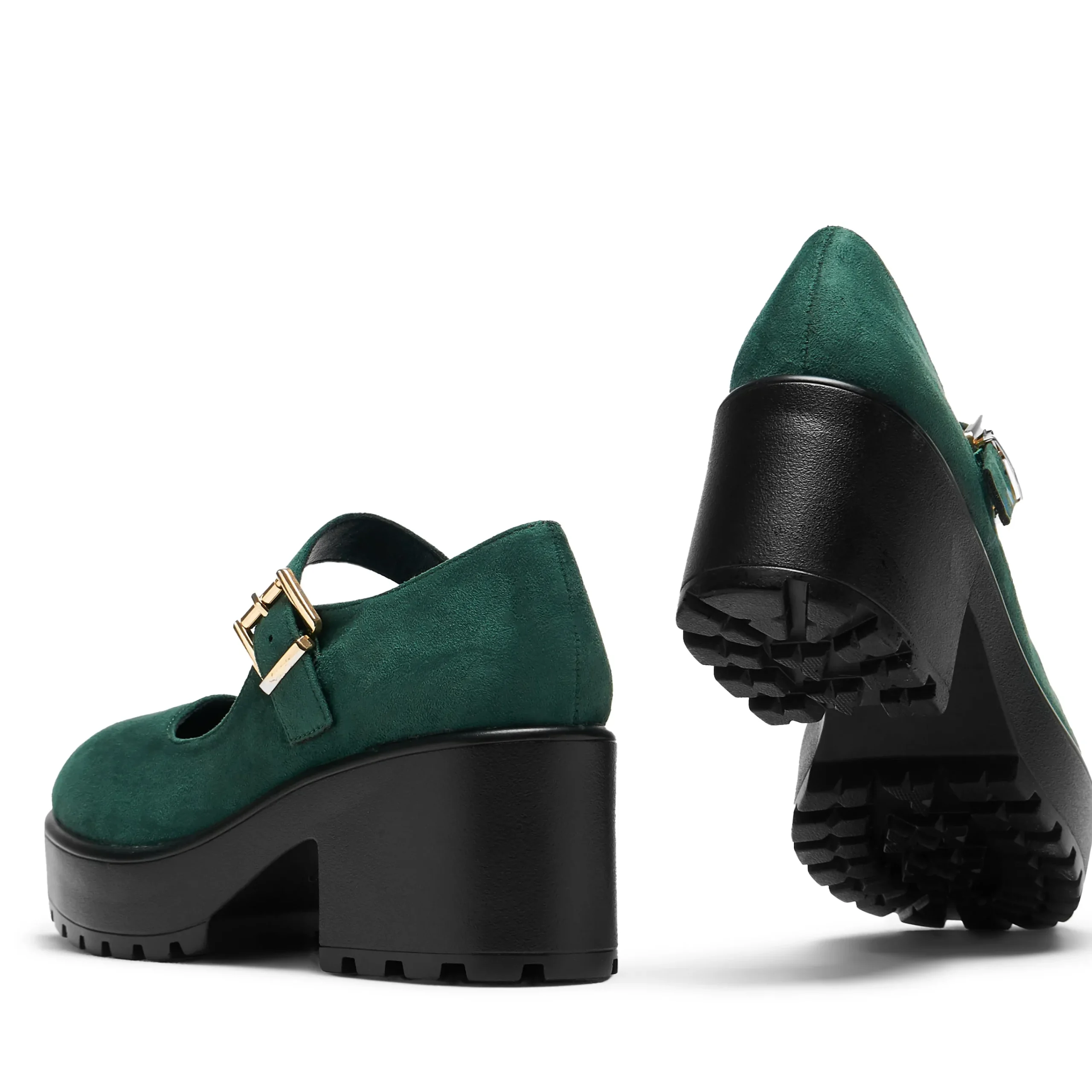 KOI footwear Tira Suede Mary Janes ‘ Ever Edition’ Green Sale