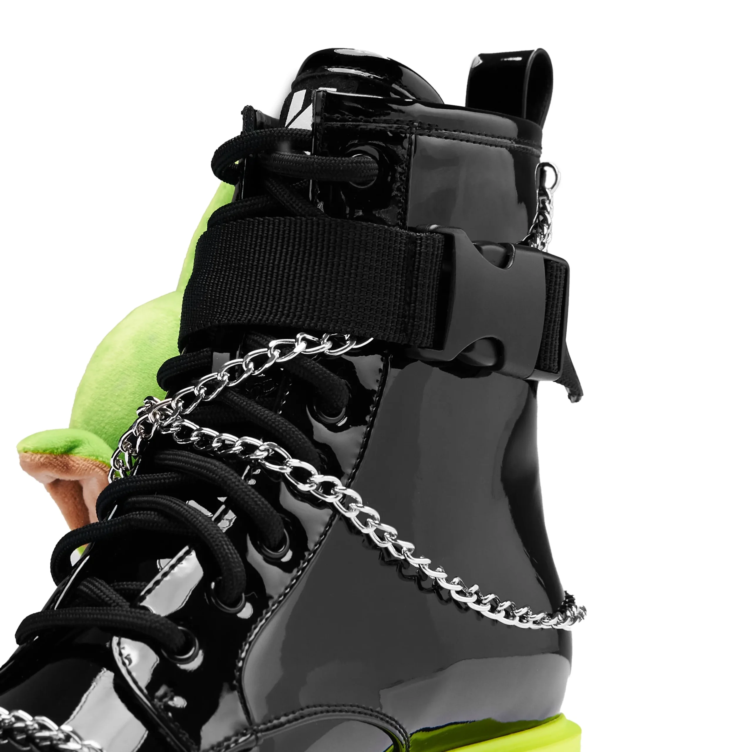 KOI footwear Tubbytronic Dipsy Boots Black Hot