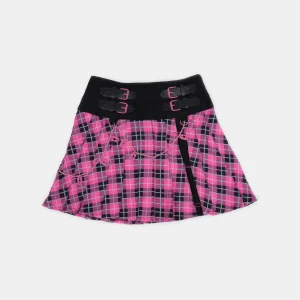 KOI footwear Yami Tartan Skirt Black Online